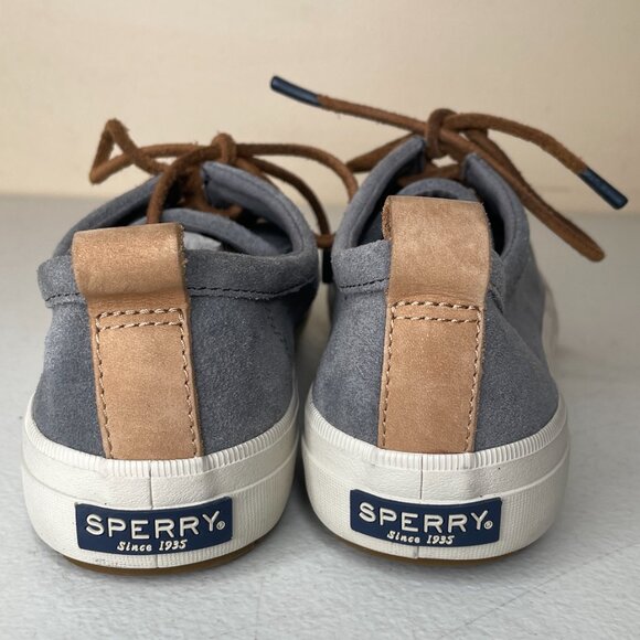 Sperry Top-Sider Women's Crest Gray Suede Sneaker Size 7 - Picture 10 of 16